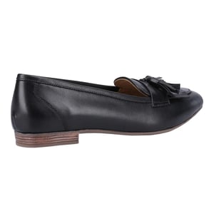 Hush Puppies Dames/Dames Marissa Leren Tassel Loafers (Zwart)