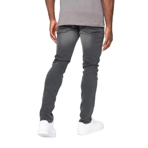 Crosshatch Heren Barbeck Slim Jeans (Lichtgrijze wassing)