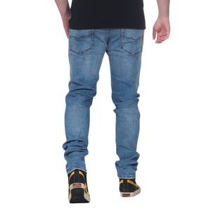 Diesel Tepphar-X skinny-fit effen blauwe jeans