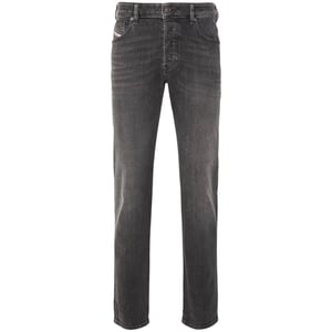 Diesel D-Yennox taps toelopende donkergrijze jeans