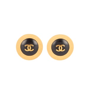 CC Round Clip On Earrings  Oorbellen