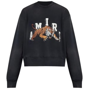 Amiri Vintage Tijger Zwart Sweatshirt