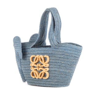 Elephant Raffia Tote  Handtas