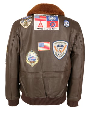 Top Gun leren jas TG20201007