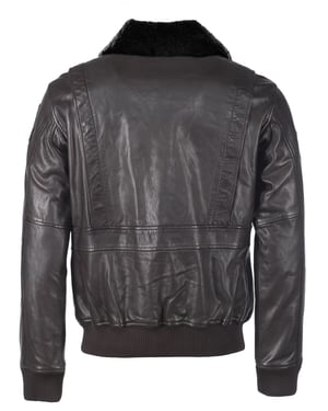 Top Gun leren jas TGJ1001