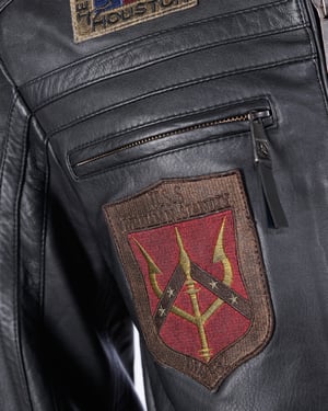 Top Gun leren jas TGJ1005