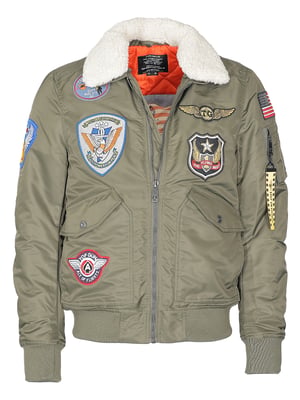 Top Gun bomberjack TG23005 met imitatiebontkraag