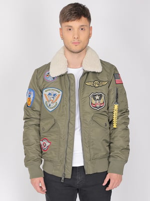 Top Gun bomberjack TG23005 met imitatiebontkraag