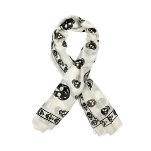 Skull Zijden Sjaal
