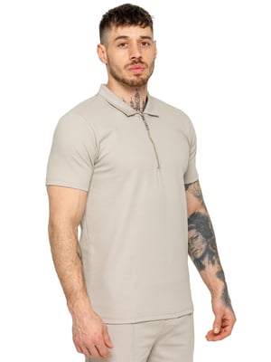 Enzo heren poloshirt met rits