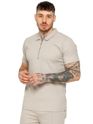 Enzo heren poloshirt met rits
