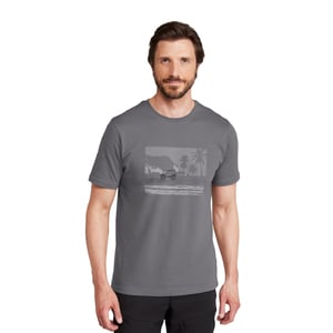 Mountain Warehouse Heren Ocean Drive T-Shirt (Donkergrijs)