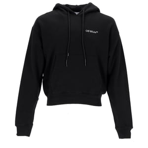 Off-White Caravaggio zwarte Crowning print hoodie