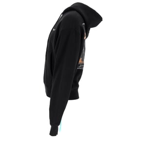 Off-White Caravaggio zwarte Crowning print hoodie