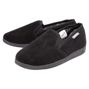 Mannen Tartan Gevoerde Huisschoenen Met Geheugenfoam