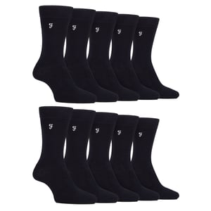 Heren 10 paar multi-pack heldere bamboosokken