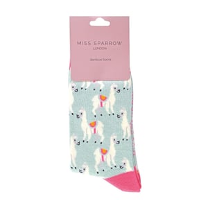 1 Pack Dames Novelty Dierpatroon Bamboosokken