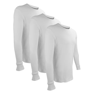 3-Pack Heren Thermisch Ondergoed Top | Winter Basislaag Lange Mouwen Top