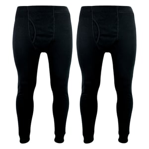 2 Pack Heren Thermische Long Johns | Winter Basislaag Thermisch Ondergoed