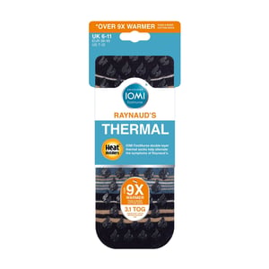 1 Pack Dikke 3.1 TOG Antislip Thermo Slippersokken voor Raynaud's