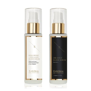 ANTI-WRINKLE ELIXIR SERUM 24K GOUD - 60ml + Hyaluronzuur & Collageen Serum - 60ml