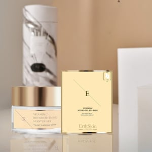 Vitamine C Bio Brightening Moisturiser 50ml + Vitamine C Hydrogel Oogkompressen x 5