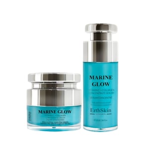 Marine Glow Vitamine C + Collageen Concentraat Serum 30ml + Marine Glow + Vitamine C Concentraat Crème 50ml