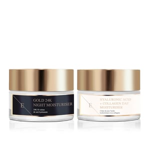 ANTI-RIMPEL Nacht HYDRATERENDE CRÈME 24K Goud - 50 ml + Hyaluronzuur & Collageen Aminozuren Dagcrème