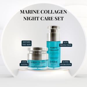Marine Collagen Nachtcrème + Marine Collagen Nachtreparatieserum