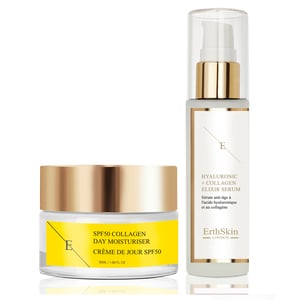 SPF50 COLLAGEEN DAGCREME 50ML + Hyaluronzuur & Collageen Serum - 60ml