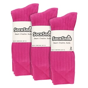 Heren Effen Kleurige Katoenen Ribbelsockers