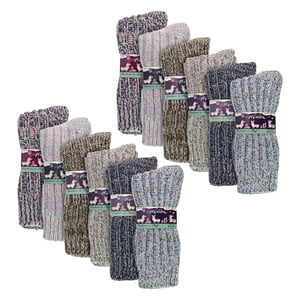 Dames 12-Pack Alpaca Boot Sokken