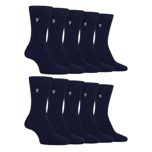 Heren 10 Paar Multi-Pack Felle Bamboosokken