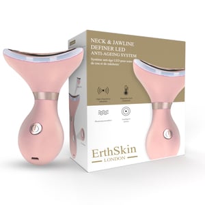 Hals & Jawline Definer LED anti-ageing systeem - ( Roze kleur )