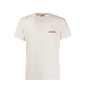 Heren-T-shirt met ronde hals en logo