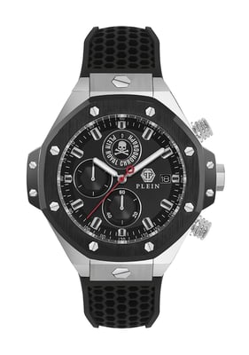Philipp Plein Plein Chrono Royal Heren Zwarte Horloge PWLFA0225