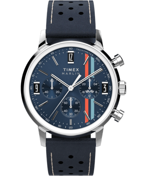 Timex Marlin Heren Blauwe Horloge TW2W99000