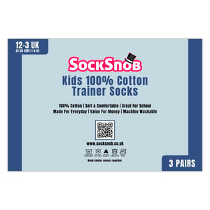 3-Pack Kinderen 100% Katoenen Trainingssokken