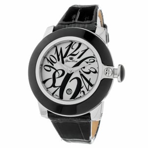 Glam Rock Dameshorloge Kwarts Zwart & Zilver