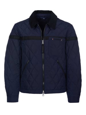 Burberry Whitchurch jas donkerblauw