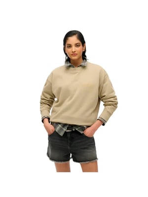 Superdry dames college loose sweatshirt