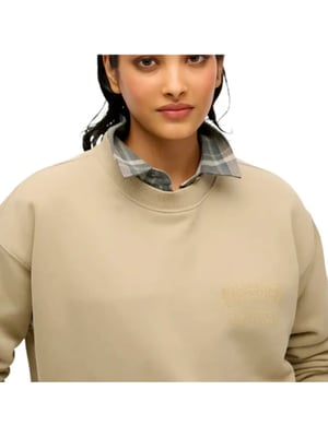 Superdry dames college loose sweatshirt