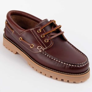 Purapiel Bootsschoen Pullnaus3 Bruin