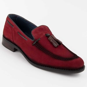 Purapiel Mocassin Moretto2 Rood