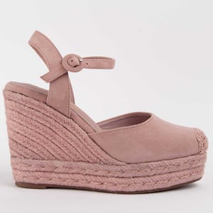 Montevita Espadrilles Met Een Sleehak Balenci10 Roze