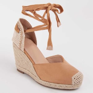 Montevita Espadrilles Met Een Sleehak Balenci8 Bruin