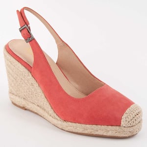 Montevita Espadrilles Met Een Sleehak Balenci7 Oranje
