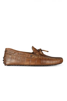 Tod’s mocassins gemaakt van bruin leer