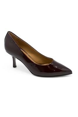Walter Steiger leren pumps Bordeaux Bordeaux