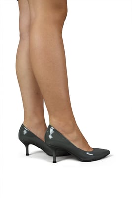 Walter Steiger leren pumps grijs